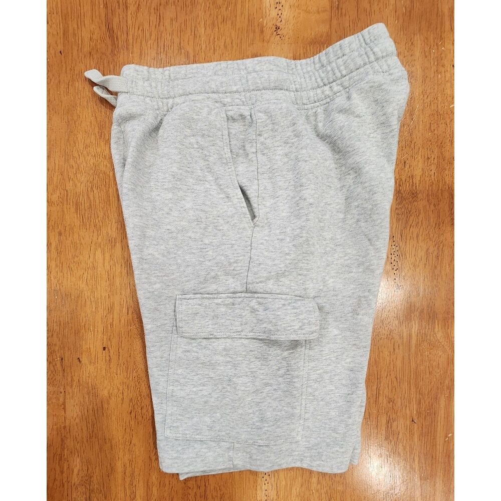 H&M Boys Heather Grey Cargo Sweatshorts Size 14